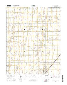 Wagon Bed Spring SE Kansas Current topographic map, 1:24000 scale, 7.5 X 7.5 Minute, Year 2015