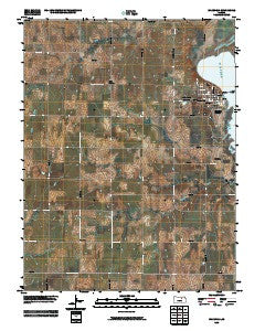Wakefield Kansas Historical topographic map, 1:24000 scale, 7.5 X 7.5 Minute, Year 2010