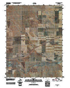 Wallace Kansas Historical topographic map, 1:24000 scale, 7.5 X 7.5 Minute, Year 2009