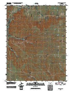Wamego SW Kansas Historical topographic map, 1:24000 scale, 7.5 X 7.5 Minute, Year 2009