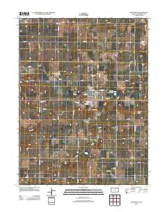 Washington Kansas Historical topographic map, 1:24000 scale, 7.5 X 7.5 Minute, Year 2012