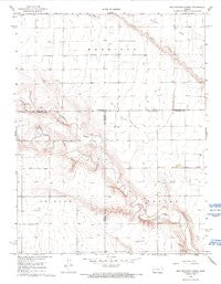 West Bethany Church Kansas Historical topographic map, 1:24000 scale, 7.5 X 7.5 Minute, Year 1968
