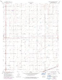 West of Copeland Kansas Historical topographic map, 1:24000 scale, 7.5 X 7.5 Minute, Year 1960