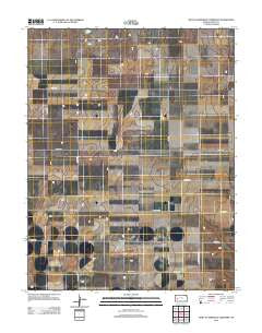 West of Eminence Cemetery Kansas Historical topographic map, 1:24000 scale, 7.5 X 7.5 Minute, Year 2012