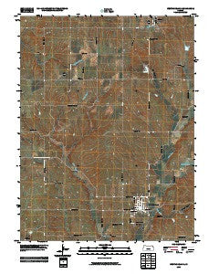 Westmoreland Kansas Historical topographic map, 1:24000 scale, 7.5 X 7.5 Minute, Year 2009