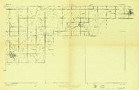 White City South Kansas Historical topographic map, 1:20000 scale, 15 X 15 Minute, Year 1927