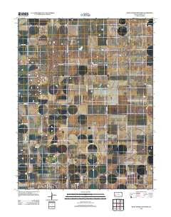 White Woman Bottoms Kansas Historical topographic map, 1:24000 scale, 7.5 X 7.5 Minute, Year 2012