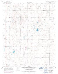Wild Horse Lake Kansas Historical topographic map, 1:24000 scale, 7.5 X 7.5 Minute, Year 1959