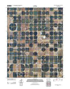 Wild Horse Lake Kansas Historical topographic map, 1:24000 scale, 7.5 X 7.5 Minute, Year 2012