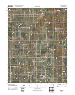 Wilsey Kansas Historical topographic map, 1:24000 scale, 7.5 X 7.5 Minute, Year 2012