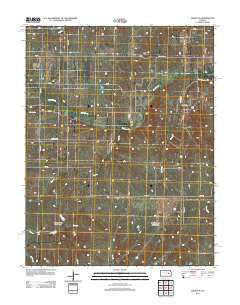 Wilsey SE Kansas Historical topographic map, 1:24000 scale, 7.5 X 7.5 Minute, Year 2012