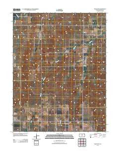 Wilson NE Kansas Historical topographic map, 1:24000 scale, 7.5 X 7.5 Minute, Year 2012