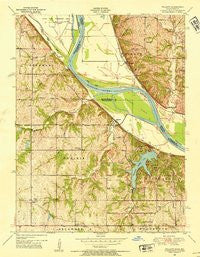Wolcott Kansas Historical topographic map, 1:24000 scale, 7.5 X 7.5 Minute, Year 1948