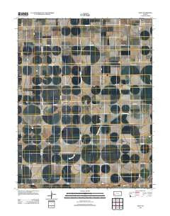 Wolf Kansas Historical topographic map, 1:24000 scale, 7.5 X 7.5 Minute, Year 2012