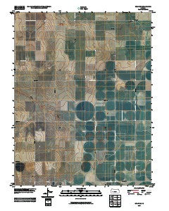 Wolf SW Kansas Historical topographic map, 1:24000 scale, 7.5 X 7.5 Minute, Year 2009