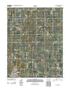 Yates Center Kansas Historical topographic map, 1:24000 scale, 7.5 X 7.5 Minute, Year 2012