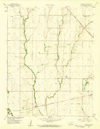 Zimmerdale Kansas Historical topographic map, 1:24000 scale, 7.5 X 7.5 Minute, Year 1959