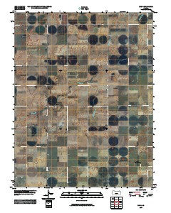 Zook Kansas Historical topographic map, 1:24000 scale, 7.5 X 7.5 Minute, Year 2009