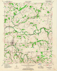 Adairville Kentucky Historical topographic map, 1:24000 scale, 7.5 X 7.5 Minute, Year 1951