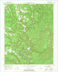 Ano Kentucky Historical topographic map, 1:24000 scale, 7.5 X 7.5 Minute, Year 1952