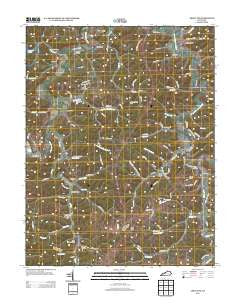 Argillite Kentucky Historical topographic map, 1:24000 scale, 7.5 X 7.5 Minute, Year 2013