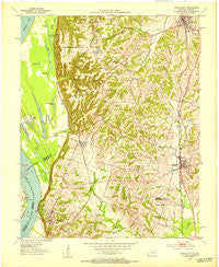 Arlington Kentucky Historical topographic map, 1:24000 scale, 7.5 X 7.5 Minute, Year 1951