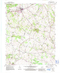 Auburn Kentucky Historical topographic map, 1:24000 scale, 7.5 X 7.5 Minute, Year 1951