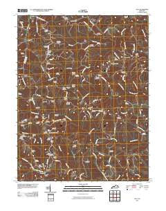 Ault Kentucky Historical topographic map, 1:24000 scale, 7.5 X 7.5 Minute, Year 2010