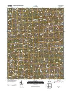 Ault Kentucky Historical topographic map, 1:24000 scale, 7.5 X 7.5 Minute, Year 2013