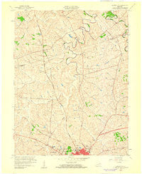 Austerlitz Kentucky Historical topographic map, 1:24000 scale, 7.5 X 7.5 Minute, Year 1959