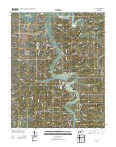 Austin Kentucky Historical topographic map, 1:24000 scale, 7.5 X 7.5 Minute, Year 2013