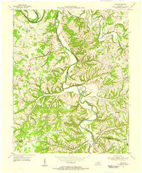 Austin Kentucky Historical topographic map, 1:24000 scale, 7.5 X 7.5 Minute, Year 1954