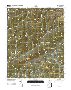 Balkan Kentucky Historical topographic map, 1:24000 scale, 7.5 X 7.5 Minute, Year 2013