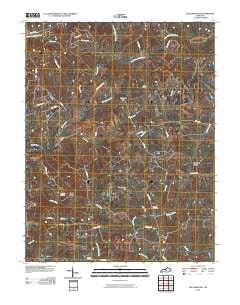 Ballardsville Kentucky Historical topographic map, 1:24000 scale, 7.5 X 7.5 Minute, Year 2010