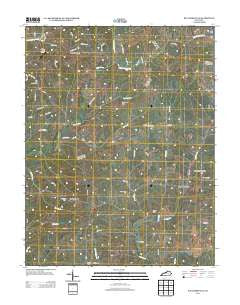 Ballardsville Kentucky Historical topographic map, 1:24000 scale, 7.5 X 7.5 Minute, Year 2013