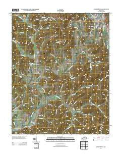Barbourville Kentucky Historical topographic map, 1:24000 scale, 7.5 X 7.5 Minute, Year 2013
