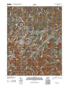 Bardstown Kentucky Historical topographic map, 1:24000 scale, 7.5 X 7.5 Minute, Year 2010