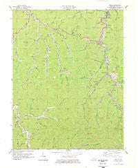 Belfry Kentucky Historical topographic map, 1:24000 scale, 7.5 X 7.5 Minute, Year 1978