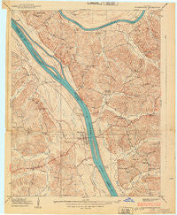 Birmingham Kentucky Historical topographic map, 1:24000 scale, 7.5 X 7.5 Minute, Year 1938