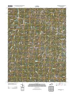 Brooksville Kentucky Historical topographic map, 1:24000 scale, 7.5 X 7.5 Minute, Year 2013