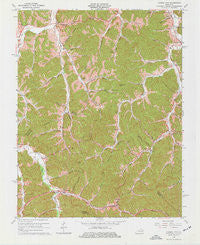 Cannel City Kentucky Historical topographic map, 1:24000 scale, 7.5 X 7.5 Minute, Year 1965