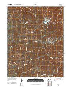Carlisle Kentucky Historical topographic map, 1:24000 scale, 7.5 X 7.5 Minute, Year 2010