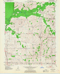 Cayce Kentucky Historical topographic map, 1:24000 scale, 7.5 X 7.5 Minute, Year 1951