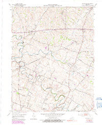 Centerville Kentucky Historical topographic map, 1:24000 scale, 7.5 X 7.5 Minute, Year 1954
