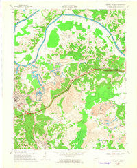Central City East Kentucky Historical topographic map, 1:24000 scale, 7.5 X 7.5 Minute, Year 1963