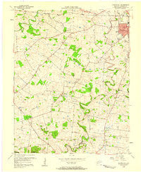 Church Hill Kentucky Historical topographic map, 1:24000 scale, 7.5 X 7.5 Minute, Year 1956
