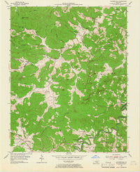 Coopersville Kentucky Historical topographic map, 1:24000 scale, 7.5 X 7.5 Minute, Year 1954