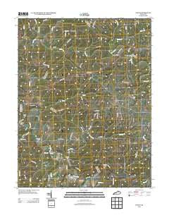 Cowan Kentucky Historical topographic map, 1:24000 scale, 7.5 X 7.5 Minute, Year 2013