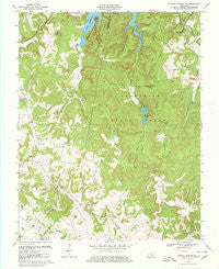 Dawson Springs SW Kentucky Historical topographic map, 1:24000 scale, 7.5 X 7.5 Minute, Year 1967