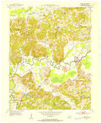 Dundee Kentucky Historical topographic map, 1:24000 scale, 7.5 X 7.5 Minute, Year 1953